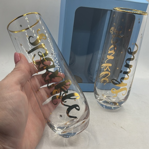 Draper James wine Glasses set of 2 - Picture 2 of 3